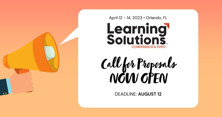 Call for Proposals Now Open for Learning Solutions 2023
