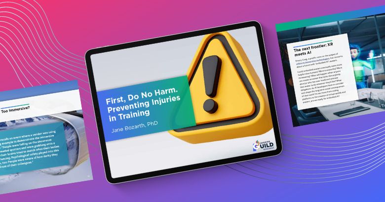 First, Do No Harm. Preventing Injuries in Training