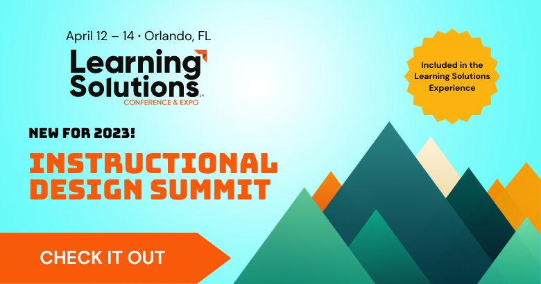 New for 2023: Announcing the Instructional Design Summit!